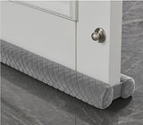 BedyKate Velvet Under Door Draft Stopper – Stylish Living Room Door Seal in Four Neutral Tones for a Cohesive Home Aesthetic