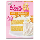 Duncan Hines Dolly Parton's Favorite Banana Flavored Cake Mix, 15.25 oz. – Quick Weeknight Dessert Mix for Busy Home Bakers