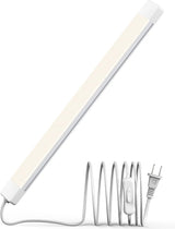ASOKO 16 Inch Under Cabinet LED Light Bar – Focused Task Lighting for Home Office and Study Desk Setups