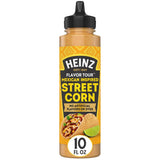 Heinz Flavor Tour Mexican Inspired Street Corn Sauce, 10 fl oz – Clean-Label Condiment for Health-Conscious Family Meals