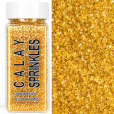 Gold Sprinkles Edible Sanding Sugar – Food Safe Certified Topping Worry Free for the Whole Family