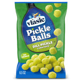 Vlasic Pickle Balls Dill Pickle Flavored Corn Puffs 6.5 oz – Fun Stocking Stuffer and White Elephant Gift for Pickle Fans