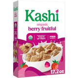 Kashi Organic Cereal Berry Fruitful – Sweet Berry Crunch Kids Love, Allergen-Transparent Family Size