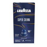 Lavazza Super Crema Aluminum Capsules for Nespresso Original Machines – Clean Single-Serve Espresso for Uncluttered Kitchens