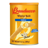 Bauducco Vanilla Wafer Rolls - Elegant Hostess Gift for Holiday Parties and Housewarmings, 14.1 oz Gourmet Cookie Sticks