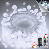 Lumify Home Smart Globe String Lights – 46ft RGB LED Mood Lighting for Cozy Living Room & Bedroom Decor with App and Remote Control