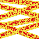 OHOME Halloween Tape Gift Set - 82 FT Fright Streamer Decor Present for Haunted House Enthusiast Hostess