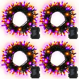 Brightever 4-Pack Battery Fairy Lights – 16.5ft Warm White String Lights for Cozy Bedroom and Living Room Ambiance