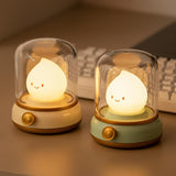 Flameless Candle Lamp – Safe Kids Room Night Light with Auto Shutoff, Silicone LED Flame for Nursery and Toddler Bedtime