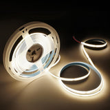 LuminStyle COB LED Strip Lights for Bedroom Decor, Warm and Daylight White Ambient Tape