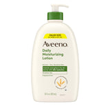 Aveeno Daily Moisturizing Lotion – Fragrance-Free Minimalist Skincare with Clean Ingredients for the Uncluttered Vanity, 33 fl oz