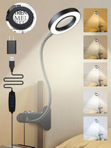 Brightech ViewMax – Thoughtful Birthday Gift for Mom, 10X Clip-On Magnifying Lamp for Reading Small Print