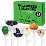 Halloween Lollipops 12 Count Spooky Shaped Suckers Fun Fall Gift for Neighbors Coworkers and Classmates