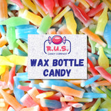 Old-Fashioned Wax Drink Candy – Half Pound Holiday Stocking Stuffer and Decade-Themed Party Gift