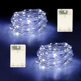 LuminStyle Fairy Lights – Cool-to-Touch Nursery Nightlight Alternative, Battery Powered 16.4ft