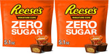 REESE'S Zero Sugar Miniatures Chocolate Peanut Butter Cups – Single SKU Pantry Staple for Clutter-Free Snacking