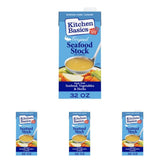 Kitchen Basics Seafood Stock – Time-Saving Stock for Busy Meal Preppers, Pack of 4