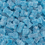 Blue Raspberry Sour Gummy Bears Gelatin Free 1 Pound Bulk Pack for Baby Shower Kids Table and Goody Bags