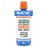 TheraBreath Oral Rinse – Oral Care Gift Bundle Add-On, Vegan Cruelty-Free Icy Mint Mouthwash for Wellness Lovers