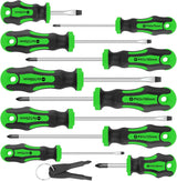 Amartisan 10-Piece Magnetic Screwdriver Set – Practical Housewarming Gift for New Homeowners, Color-Matched Tool Kit