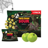 Final Boss Sour Candy – Healthy Kids Candy Alternative with Real Dried Fruit, Perfect for Playdates and Road Trips