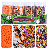 Halloween Sprinkles - Portable Decorating Kit for Outdoor Halloween Parties and Backyard Trick-or-Treat Stations, 320g