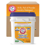 Arm & Hammer Powder Laundry Detergent – Single 18 lb Pail Simplifies Mixed HE and Standard Washer Households, 290 Loads