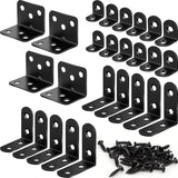 WorkBench Essentials L-Bracket Corner Brace Kit for Cozy Bedroom Makeovers and Custom Floating Shelves