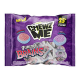 ChewzMe Gummy Brains – Halloween Trick-or-Treat Handouts for Kids Classroom Parties and Home Goodie Bags