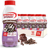 Premier Protein Coffeehouse Mocha Protein Shake – Thoughtful Care Package Gift for the Busy Professional in Your Life, 12 Pack