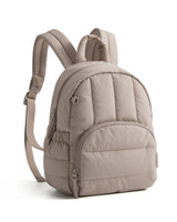 BAGSMART Mini Backpack for Women – Outdoor Day-Trip Backpack with Side Water Bottle Pocket, Quilted Puffer Purse