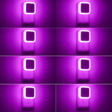 Sujeet Dusk to Dawn Night Light 8-Pack – Flameless Automatic Hallway and Stair Safety Lighting for Homes with Elderly and Children