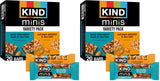 KIND Mini Bars – Pre Workout Office Fuel for Focused Workdays, 90 Calorie Portion Controlled Snack Pack