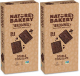 Nature's Bakery Double Chocolate Brownie Bars – Allergen-Conscious Snack for Shared Workspaces and Group Kitchens, Nut-Free