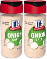 McCormick Onion Salt, 5.12 oz – Backyard Grilling Seasoning for Steaks, Burgers, and Chicken, Single Jar