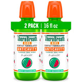 TheraBreath Kids Anticavity Mouthwash with Fluoride, Organic Watermelon Flavor – Safe Fluoride Rinse for Kids Ages 6+ and Family Bathroom Routines