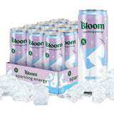 Bloom Nutrition Sparkling Energy Drink - Travel Cooler Companion for Road Trips and Commutes, 12oz Portable Pack