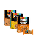 KIND Breakfast Protein Bars – Mindful Morning Snack for Health-Conscious Professionals, 18 Count