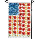 250 Anniversary USA Garden Flag 12x18 Inch Double Sided Minimalist Patriotic Decor for Clean Front Porch and Intentional Curb Appeal