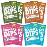 Dan-O's Dips Variety Pack – Streamlined 4-Flavor Sampler for Clutter-Free Pantries