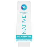 Native Mineral Sunscreen SPF 30 – Fragrance-Free Sensitive Skin Formula Safe for Kids and Pets