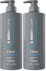 Dove Men+Care 2-in-1 Shampoo and Conditioner for an Uncluttered Shower Shelf, 18 fl oz