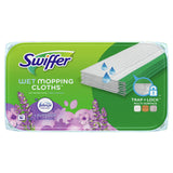 Swiffer Sweeper Lavender Mop Refills – Kid-Safe Wet Clean for Bedroom and Toy Room, No-Rinse Floor Cloths, 24 Count