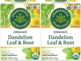 Traditional Medicinals Dandelion Tea – Caffeine-Free Wind-Down Blend for Your Bedside Wellness Corner