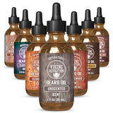 Viking Revolution Beard Oil - Stress Relief Grooming Ritual, Unscented Beard Oil for Evening Routine