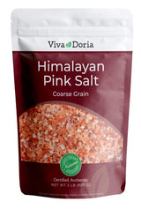 Viva Doria Himalayan Pink Salt – Less-Is-More Seasoning for Streamlined Meal Prep Stations