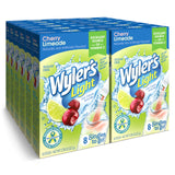 Wyler's Light Singles To Go Powder Packets – Family Hydration for Road Trips and Home, Caffeine Free Gluten Free Kids Drink Mix Packets