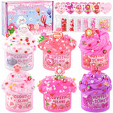 Worry Free Slime Party Favors for Kids – 6 Pack Pre-Packaged Non-Sticky Sensory Toy for Goodie Bags