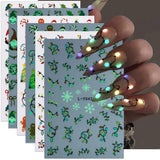 Halloween Nail Decals Self-Adhesive 6 Sheet Pack – Affordable Birthday Gift for Women Who Love DIY Manicures at Home