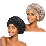 ZHENSILK Silk Hair Bonnet for Women – Soft Elastic Sleep Cap for Natural Curly Hair, Cooling Wrap for Spa Style Self Care Nights